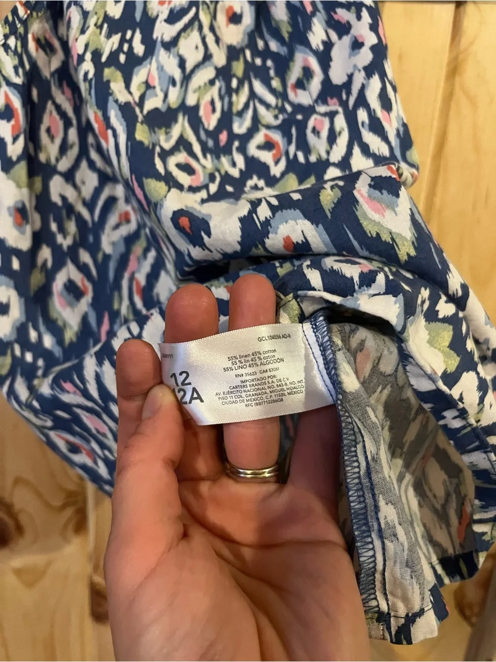 Oshkosh Linen Cotton Tank Top